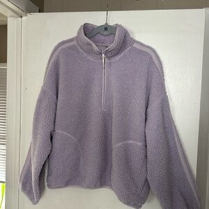 Old Navy Lavender Teddy Jacket